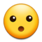 Face With Open Mouth emoji on Samsung